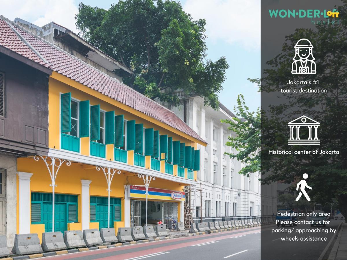 Wonderloft Hostel Kota Tua Jakarta Eksteriør billede